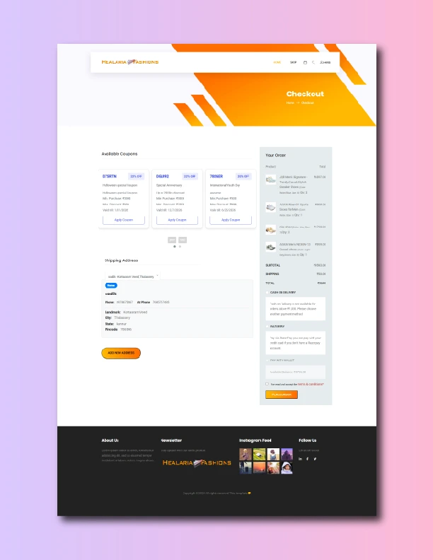 Healaria Fashions Project Image 4